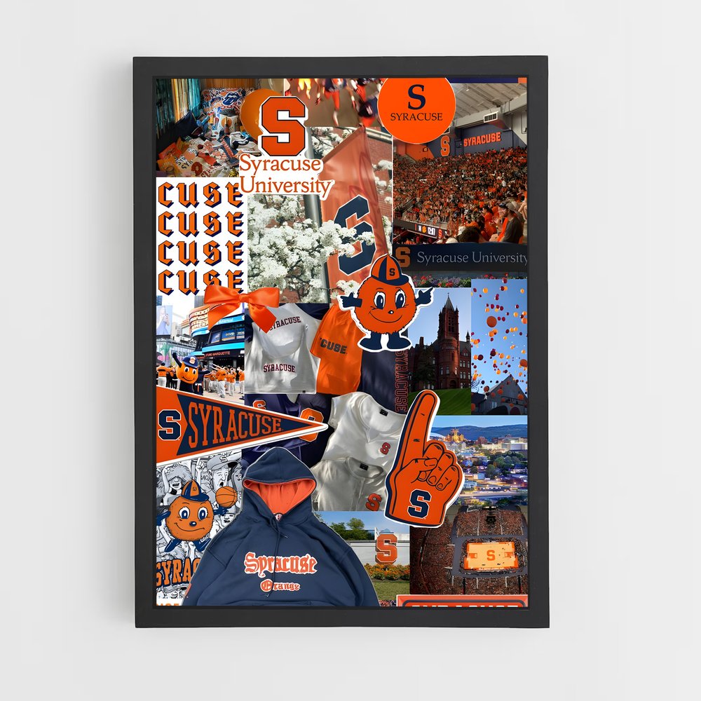 Poster Syracuse Spirit – affiche Basketball (vue 2)